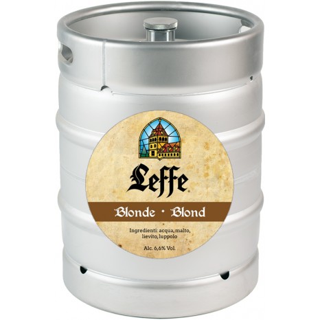 Пиво Leffe Blonde светлое, фильтрованное в кегах 30 л.