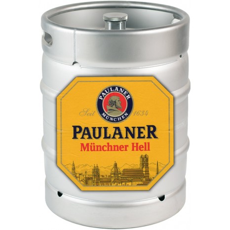 Пиво Paulaner Original Munchner Hell светлое, фильтрованное в кегах 30 л.