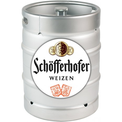 Пиво Schöfferhofer Hefeweizen светлое, нефильтрованное в кегах 30 л.