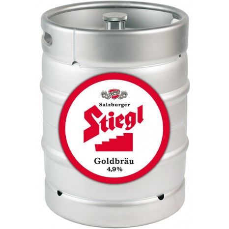 Пиво Stiegl Goldbrau светлое, фильтрованное в кегах 25 л.