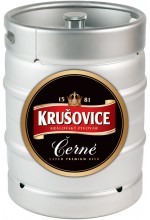 Пиво Krusovice Cerne темное, фильтрованное в кегах 30 л.
