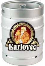 Пиво Karlovec Svetly светлое, фильтрованное в кегах 30 л.
