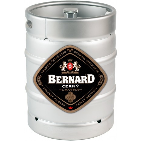 Пиво Bernard Cerna Lavina темное, фильтрованное в кегах 15 л.