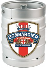 Пиво Wells Bombardier светлое, фильтрованное в кегах 30 л.
