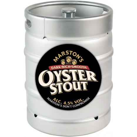 Пиво Marstons Oyster Stout темное, фильтрованное в кегах 30 л.