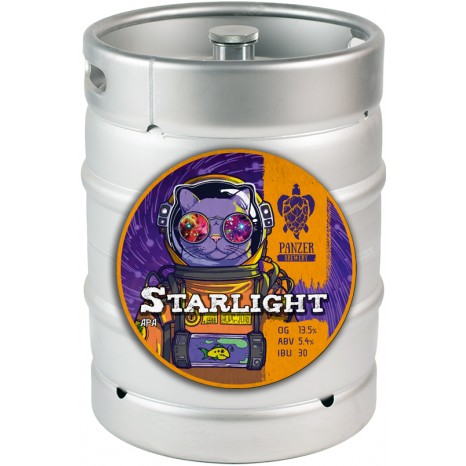 Пиво Starlight APA светлый эль, нефильтрованное в кегах 30 л.