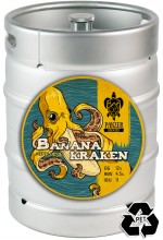 Пиво Banana Kraken пшеничный эль, нефильтрованное в кегах 30 л.