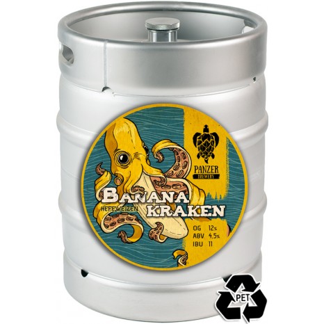 Пиво Banana Kraken [Hefeweizen Wheat Beer]. Кег (ПЭТ) 30 л.