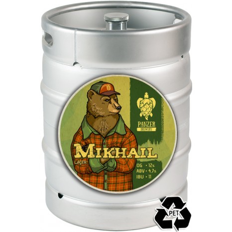 Пиво Mikhail [Pale Lager]. Кег (ПЭТ) 30 л.