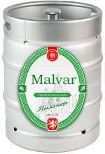 Пиво Малвар Пилснер светлое, нефильтрованное в кегах 30 л.