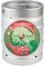 Пиво Sour Flow кислый эль (Брусника/Клюква), нефильтрованное в кегах 30 л.