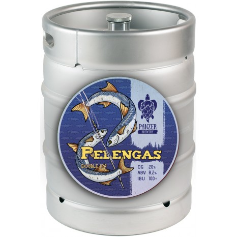 Пиво Pelengas двойной IPA, нефильтрованное в кегах 30 л.