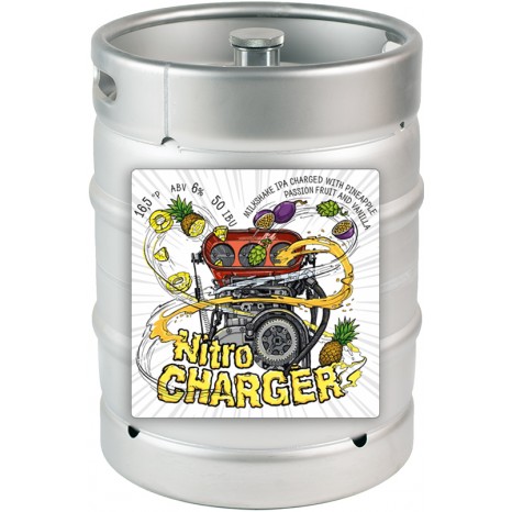 Пиво Nitro Charger милкшейк IPA, нефильтрованное в кегах 30 л.