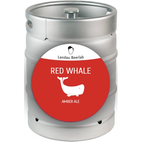 Пиво Red Whale амбер эль, нефильтрованное в кегах 30 л.