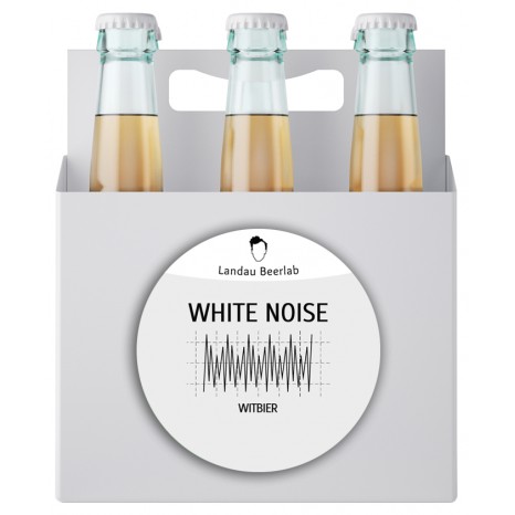 Пиво White Noise светлое пшеничное, нефильтрованное в упаковке 12шт × 0.5л.