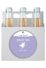 Пиво Milky Sea молочный стаут, нефильтрованное в упаковке 12шт × 0.5л.