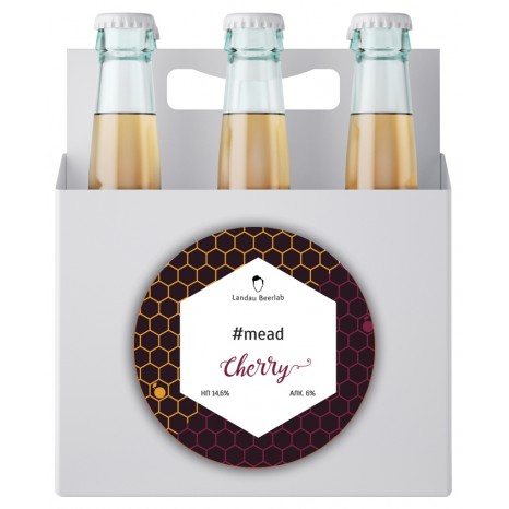 Пиво Mead Cherry меломель, нефильтрованное в упаковке 12шт × 0.5л.