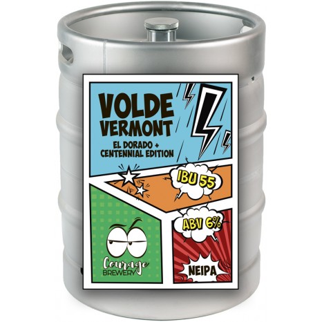 Пиво VoldeVermont (El Dorado + Centennial Edition) NEIPA, в кегах 30 л.
