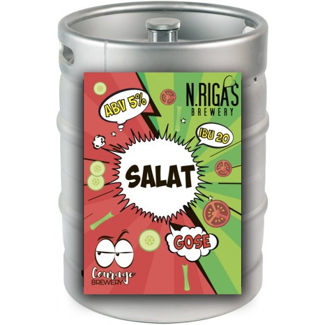 Пиво Salat, Gose, в кегах 30 л. Пиво Salat, Gose, в кегах 30 л.