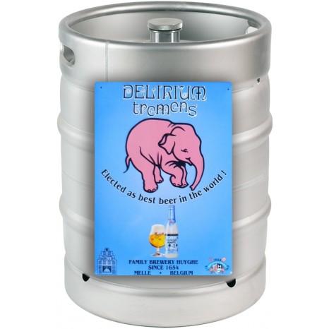 Пиво Delirium Tremens светлое, фильтрованное в кегах 30 л. Пиво Delirium Tremens светлое, фильтрованное в кегах 30 л.
