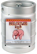 Пиво Delirium Red фруктовое, фильтрованное в кегах 30 л.