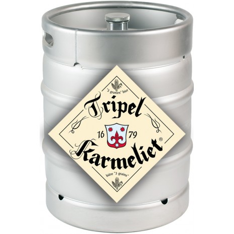 Пиво Tripel Karmeliet светлое, фильтрованное в кегах 20 л.