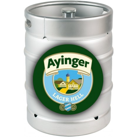 Пиво Ayinger Lager Hell светлое, фильтрованное в кегах 30 л.