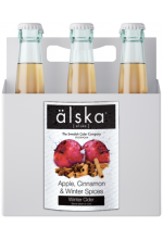 Сидр фруктовый ALSKA Apple, Cinammon & Winter Spices, в ящике 12шт × 0.5л.