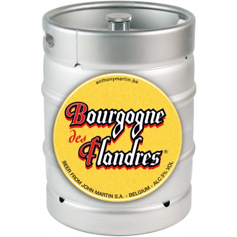 Пиво Bourgogne des Flandres темное, фильтрованное в кегах 30 л.