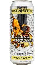 Пиво Banana Kraken пшеничный эль, в банке 0.5 л.