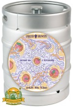 Пиво Sour Flow кислый эль (С персиками), нефильтрованное в кегах 30 л.