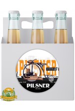 Пиво Custom Brewery "Пилснер" светлое, нефильтрованное в упаковке 20шт × 0.5л.
