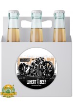 Пиво Custom Brewery "Пшеничное" светлое, нефильтрованное в упаковке 20шт × 0.5л.