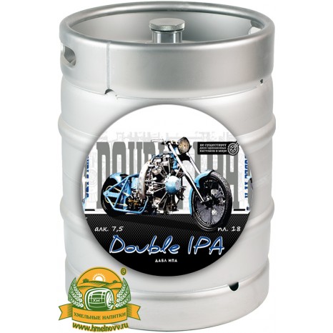 Пиво Custom Brewery "Double IPA" светлое, фильтрованное в кегах 30 л.