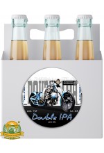 Пиво Custom Brewery "Double IPA" светлое, фильтрованное в упаковке 20шт × 0.5л.