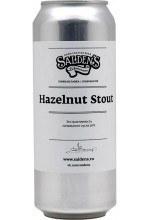 Пиво Hazelnut Stout, темное, нефильтрованное в банке 0.5 л.