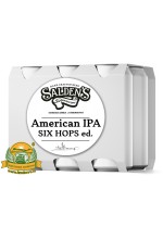 Пиво American IPA Six Hops, светлое, нефильтрованное в упаковке 20шт × 0.5л.