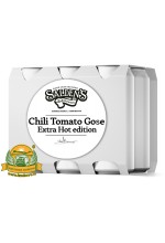 Пиво Chili Tomato Gose Extra Hot, светлое, нефильтрованное в упаковке 20шт × 0.5л.