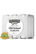 Пиво Old-School Double IPA, светлое, нефильтрованное в упаковке 20шт × 0.5л.