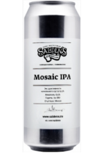Пиво Mosaic IPA, светлое, нефильтрованное в упаковке 20шт × 0.5л.