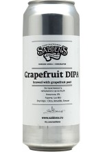Пиво Grapefruit DIPA, светлое, нефильтрованное в банке 0.5 л.