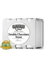 Пиво Double Chocolate Stout, темное, нефильтрованное в упаковке 20шт × 0.5л.