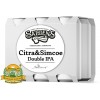 Пиво Citra & Simcoe Double IPA, светлое, нефильтрованное в упаковке 20шт × 0.5л.