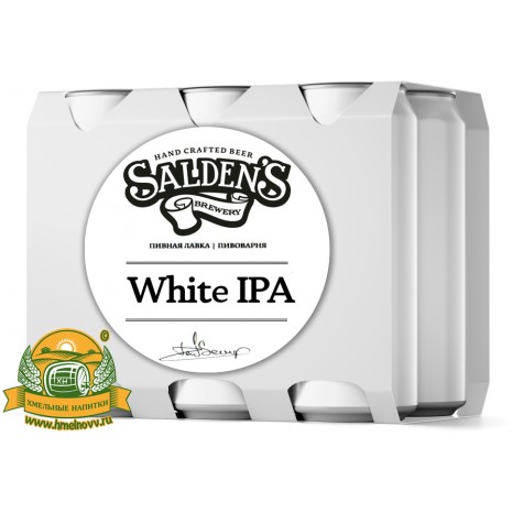 Пиво White IPA, светлое, нефильтрованное в упаковке 20шт × 0.5л.