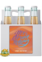 Пиво My Apricot Morning, светлое, нефильтрованное в упаковке 20шт × 0.5л.