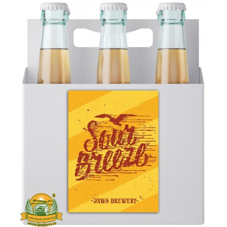 Пиво Sour Breeze Mango, светлое, нефильтрованное в упаковке 20шт × 0.5л.