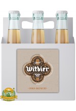 Пиво Witbier, светлое, нефильтрованное в упаковке 20шт × 0.5л.