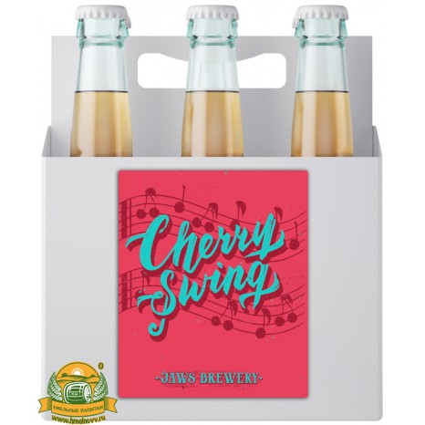Пиво Cherry Swing, светлое, нефильтрованное в упаковке 20шт × 0.5л.