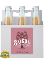 Пиво Saison Raspberry Edition, светлое, нефильтрованное в упаковке 20шт × 0.5л.