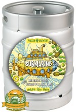 Пиво Submarine имперский гозе с ананасом и лаймом, нефильтрованное в кегах 30 л.